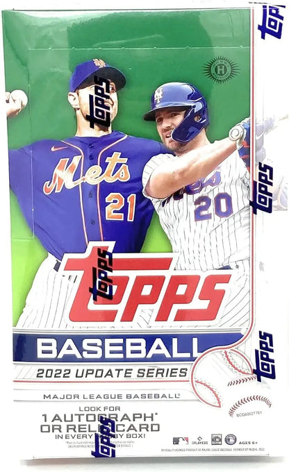 2022 Topps Update Series Baseball Hobby Box with Gold, Red, and Platinum Parallels
