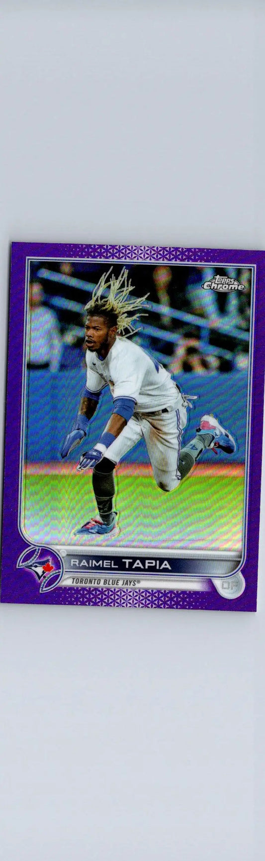 Raimel Tapia baseball card from 2022 Topps Update US270 Raimel Tapia Purple