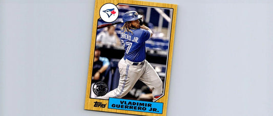 Vladimir Guerrero Jr. 2022 Topps Baseball 35th Anniversary card display