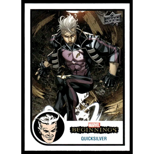 2022 Upper Deck Marvel Beginnings Vol. 2 Series 1 #21 Quicksilver  NonSport