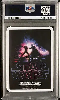 Graded Weiss Schwarz Star Wars True Form Leia #035 PSA 10 trading card image