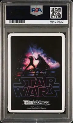 Graded Star Wars trading card Weiss Schwarz S49 PSA Japanese SW S49 Darth Vader #055