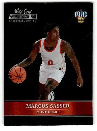 2022 Wild Card Alumination #ABC-59 Marcus Sasser Basketball Cards N ID:62450 - Basketball Cards