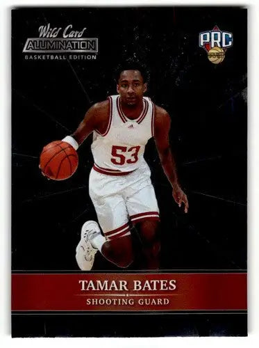 2022 Wild Card Alumination #ABC-69 Tamar Bates Basketball Cards NM- ID:62443 - Basketball Cards
