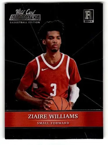 2022 Wild Card Alumination #ABC-78 Ziaire Williams Basketball Cards ID:62442 - Trading Cards