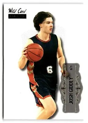 Josh Giddey Limited basketball trading card from 2022 Wild Card Matte collection