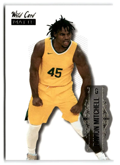 2022 Wild Card Matte #LBC-5 Davion Mitchell Limited Base Cards White - Trading Cards