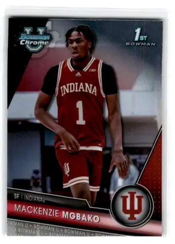 2023-24 Bowman University Chrome #92 Mackenzie Mgbako NM-MT ID:67400 - Trading Cards