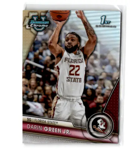 2023-24 Bowman University Chrome Refractor #24 Darin Green Jr. NM Near ID:67375 - Trading Cards