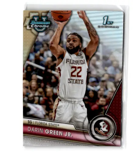2023-24 Bowman University Chrome Refractor #24 Darin Green Jr. NM Near ID:67375 - Trading Cards