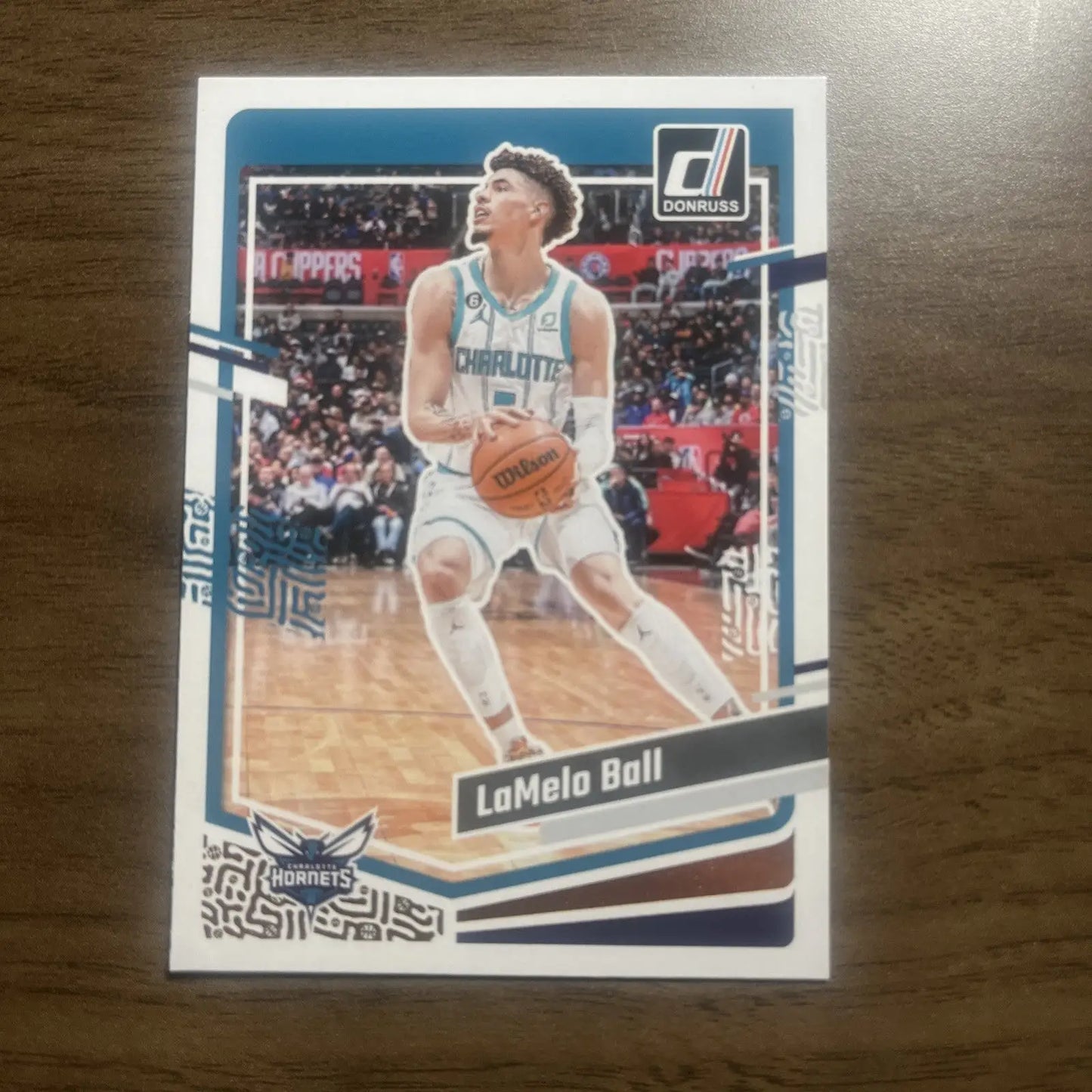 LaMelo Ball 2023-24 Donruss Basketball trading card from Panini Donruss collection