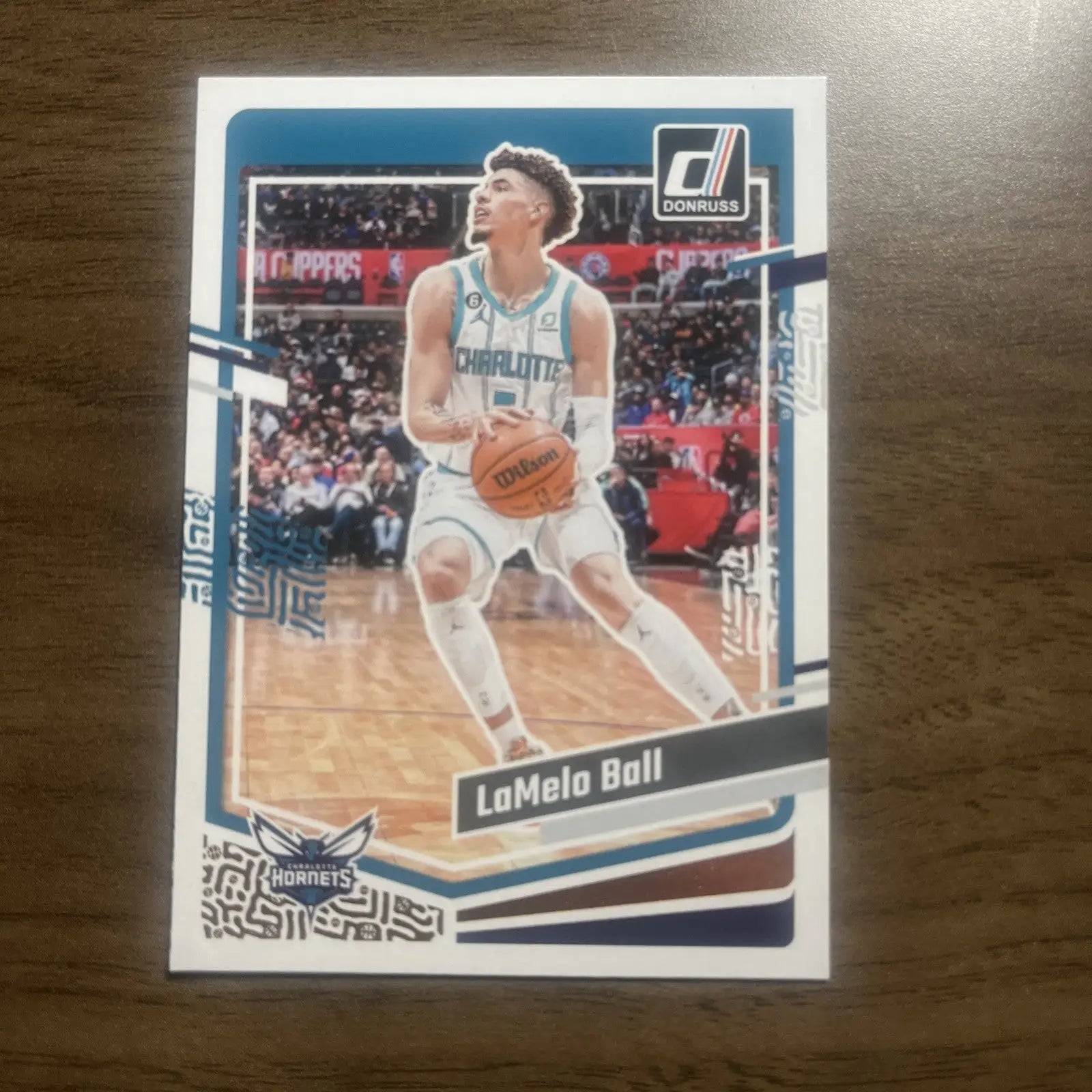 LaMelo Ball 2023-24 Donruss Basketball trading card from Panini Donruss collection