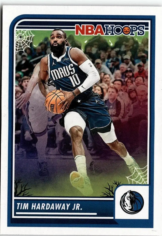 Tim Hardaway Jr NBA Hoops Haunted Hoops trading card from 2023-24 Hoops Haunted Hoops series