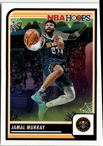 Jamal Murray basketball card from 2023-24 Hoops Haunted Hoops series