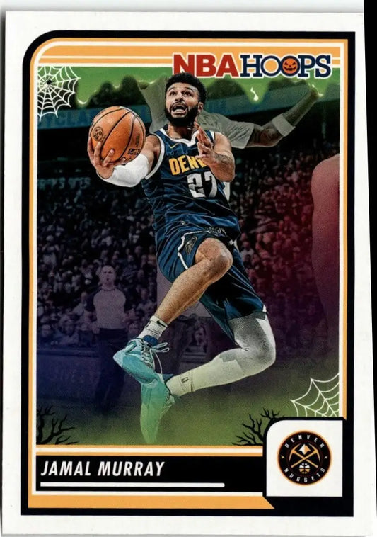 Jamal Murray basketball card from 2023-24 Hoops Haunted Hoops series