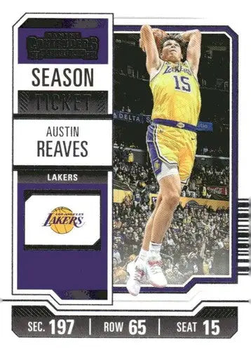 2023-24 Panini Contenders Season Ticket Retail #15 Austin Reaves NM-MT ID:74194 - Trading Card