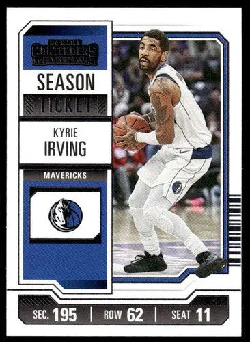 2023-24 Panini Contenders Season Ticket Retail #25 Kyrie Irving NM-MT M ID:74201 - Trading Cards
