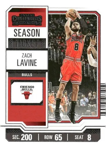 2023-24 Panini Contenders Season Ticket Retail #41 Zach LaVine NM-MT Bu ID:74211 - Trading Cards