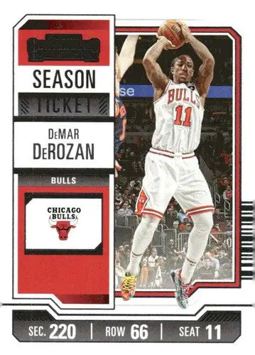 2023-24 Panini Contenders Season Ticket Retail #48 DeMar DeRozan NM-MT ID:74215 - Trading Cards