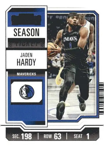 2023-24 Panini Contenders Season Ticket Retail #51 Jaden Hardy NM-MT Ma ID:74217 - Trading Cards