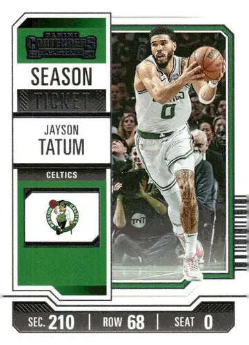 2023-24 Panini Contenders Season Ticket Retail #77 Jayson Tatum NM-MT C ID:74235 - Trading Cards