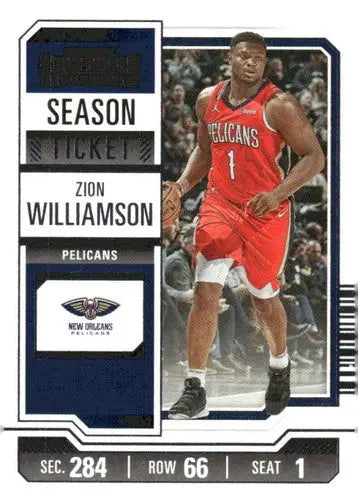 2023-24 Panini Contenders Season Ticket Retail #79 Zion Williamson NM-M ID:74237 - Trading Card