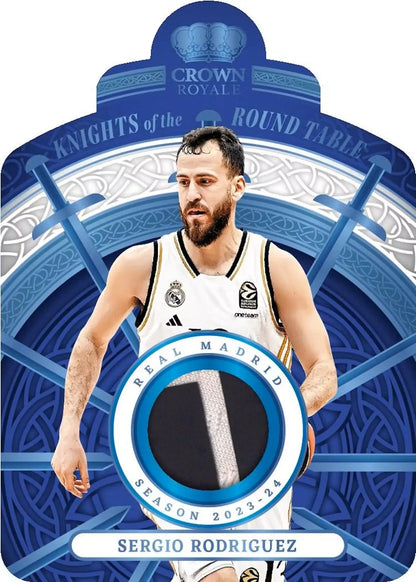 Sergio Rodriguez Panini Crown Royale basketball card from 2023/24 EuroLeague Hobby