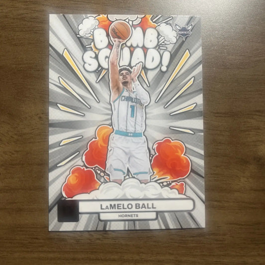 2023-24 Panini Donruss Bomb Squad #13 LaMelo Ball Charlotte Hornets basketball card