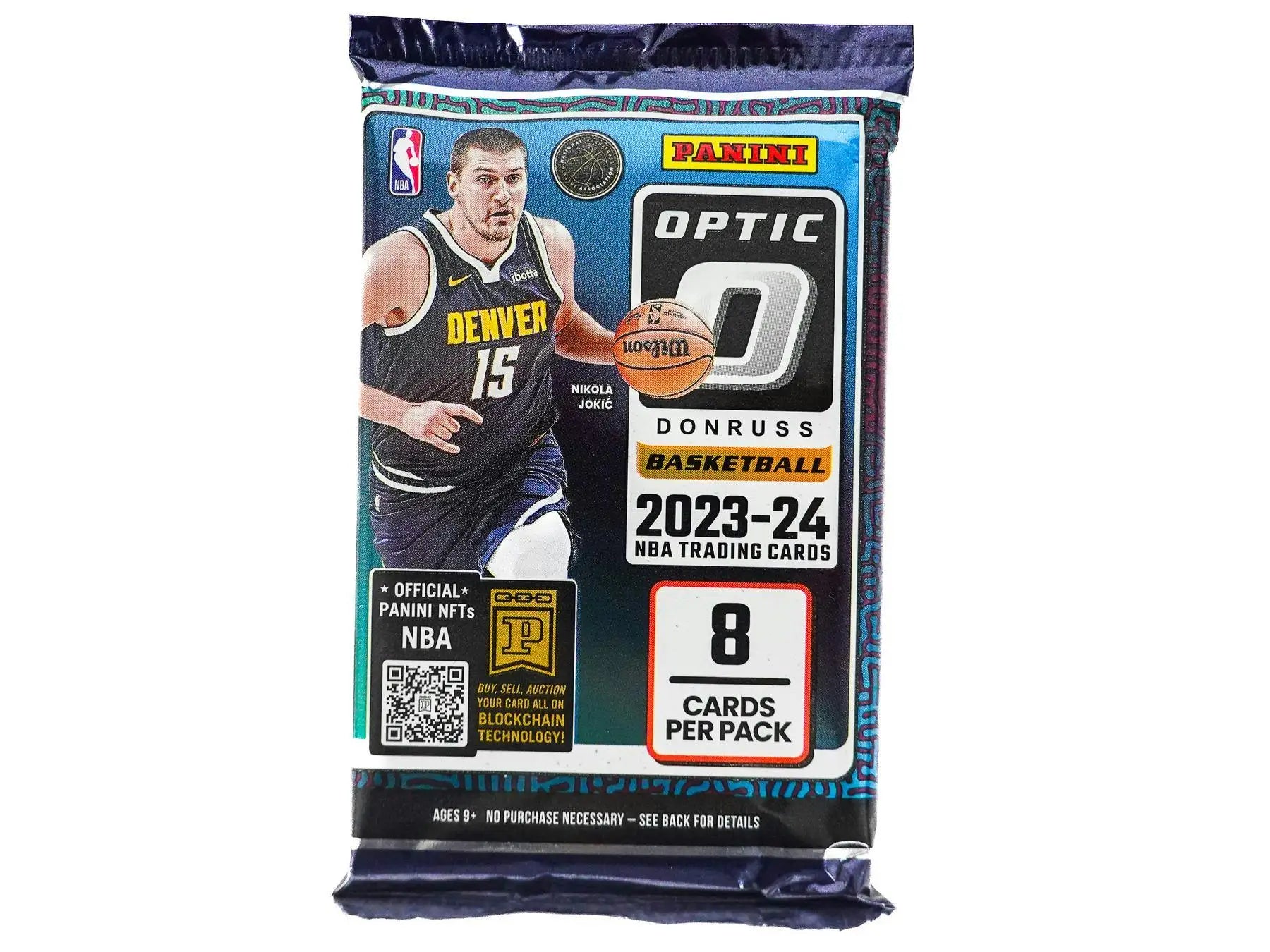 Sealed 2023-24 Donruss Optic basketball Mega Box with rated rookies and Hyper Pink Prizms
