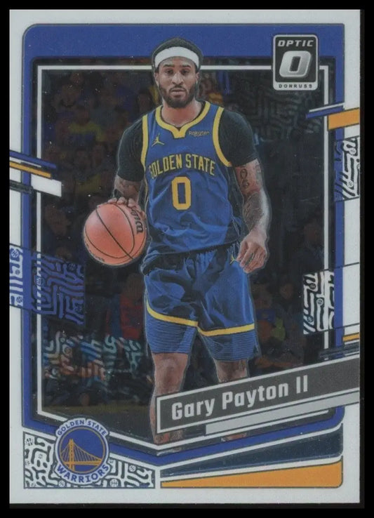 2023-24 Panini Donruss Optic Gary Payton II #80 Golden State Warriors Basketball - Basketball Card