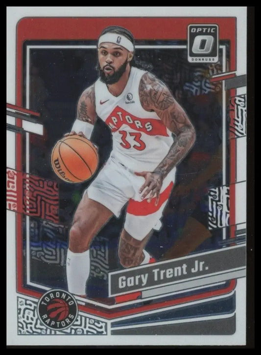 2023-24 Panini Donruss Optic Gary Trent Jr #49 Toronto Raptors Basketball Card - Basketball Card