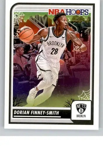 Original gloss Panini Hoops Haunted Dorian Finney-Smith NBA trading card in Panini Hoops collection