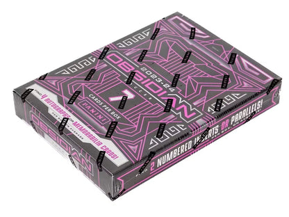 Obsidian soccer hobby box with Panini Obsidian Soccer trading cards for collectors