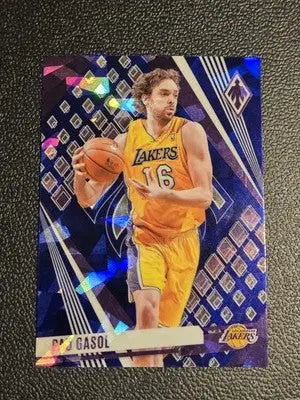 Pau Gasol basketball card from Panini Phoenix 2023-24 Pau Gasol Phoenix Blue Ice