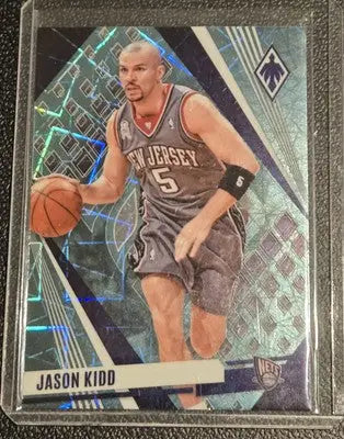 Jason Kidd Phoenix basketball card featuring Kidd Phoenix Teal Lazer from 2023-24 Panini