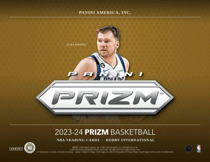Basketball trading card featuring prizms blue wave and rookie signatures from Panini Prizm