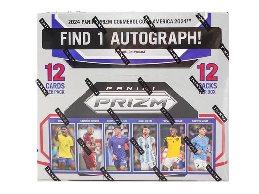 2023-24 Panini Prizm COPA America Soccer Hobby Box with Panini Prizm Copa trading cards