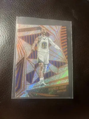 Stephen Curry Panini Revolution Basketball card from 2023-24 Panini Revolution Golden State Warriors