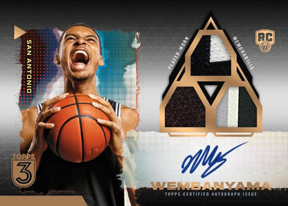 2023-24 Topps Three Basketball Hobby Box