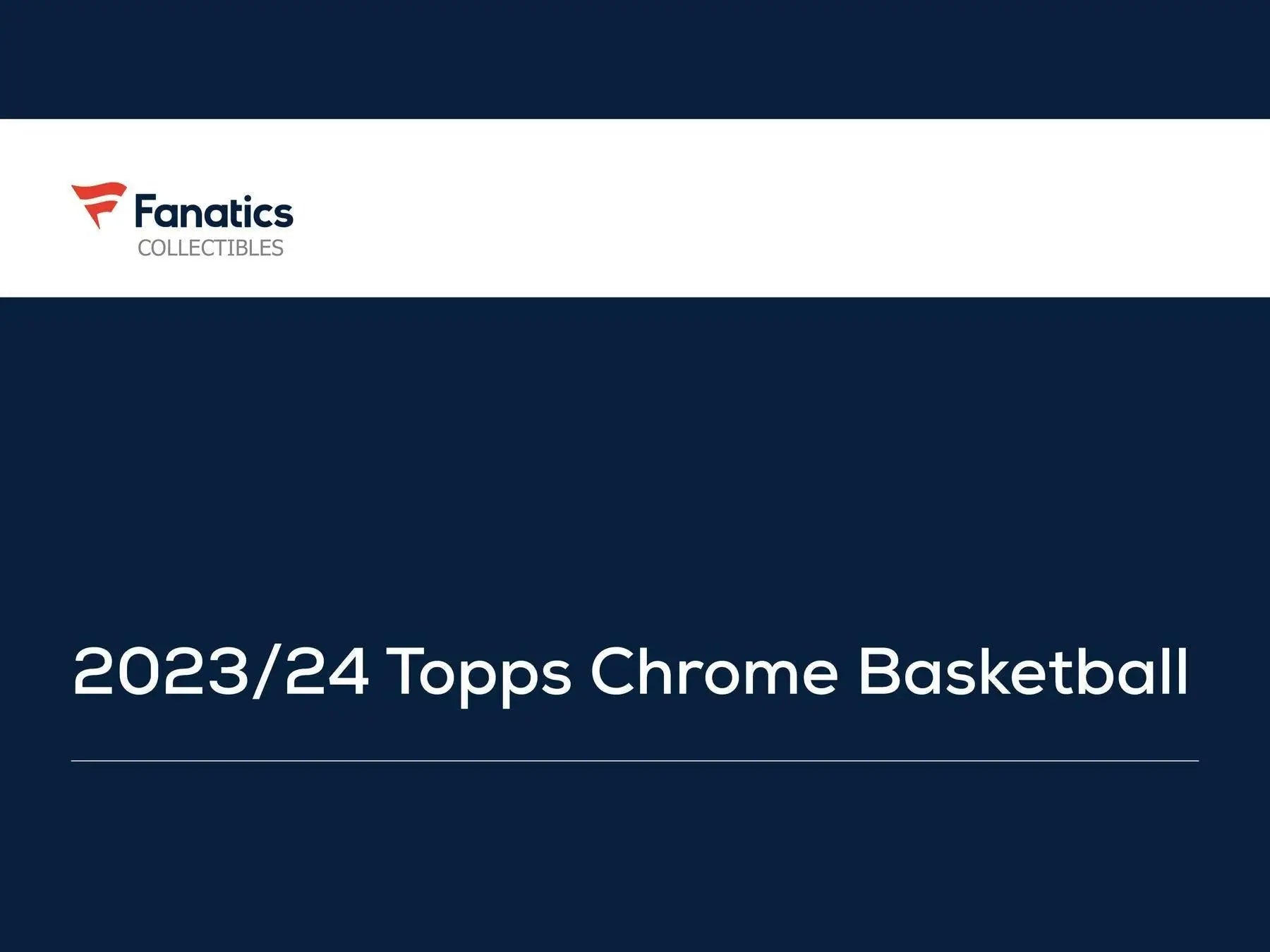 2023-24 Topps Chrome Basketball Blaster Box featuring roundball royalty and future stars autographs