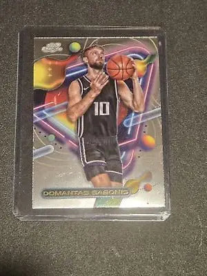 2023-24 Topps Chrome Cosmic Domantas Sabonis basketball card for collectors