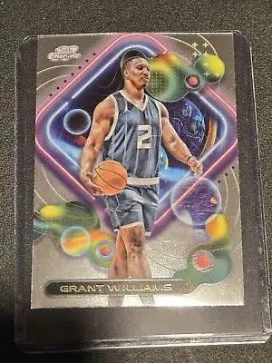 2023-24 Topps Chrome Cosmic Grant Williams basketball card front view