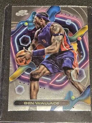 Ben Wallace basketball card from 2023-24 Topps Chrome Cosmic series