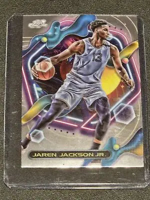 Jaren Jackson Jr. basketball card from 2023-24 Topps Chrome Cosmic series