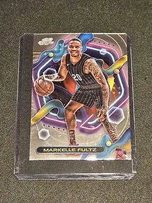 Markelle Fultz basketball card from 2023-24 Topps Chrome Cosmic series