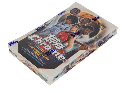 2023-24 Topps Chrome Overtime Elite Basketball Hobby Box with Refractors Orange Basketball