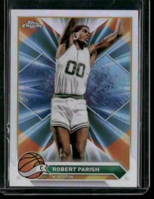 2023-24 Topps Chrome Robert Parish Refractor Basketball Card for collectors