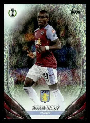Soccer trading card Moussa Diaby Aston Villa Jade Edition UEFA 2023-24