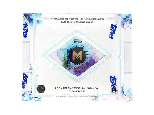 Topps Motif Basketball trading card box from the 2023-24 Topps Motif series