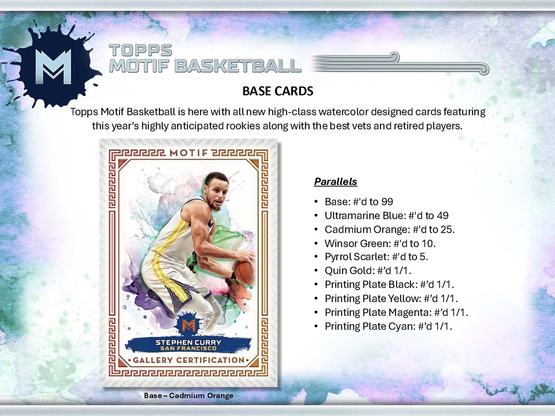 Topps Motif Basketball card from the 2023-24 Topps Motif Basketball Hobby Box